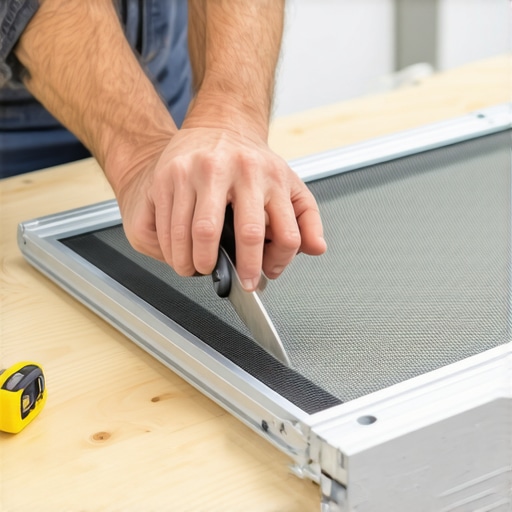 How to Custom Cut Your Own Replacement Window Screens